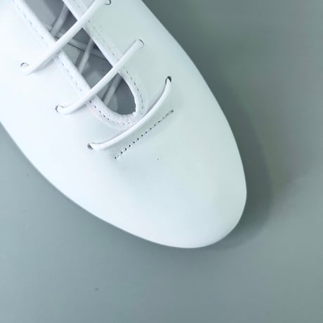 CATWORTH／JAZZ SHOE／CALF LEATHER WHITE