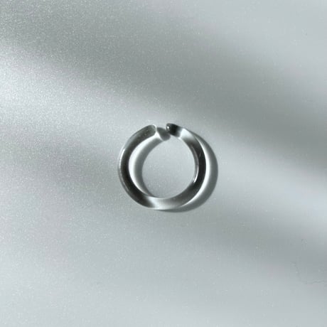 _cthruit／ear cuff(S) circle／CLEAR