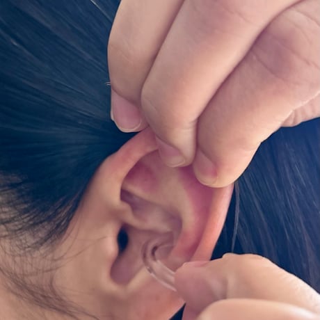 _cthruit／ear cuff(S) circle／CLEAR