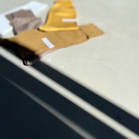 KIMURA`／COTTON SOCKS／BLUE CHALK／22-24㎝