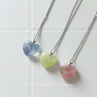 【受注】heartbubblenecklace