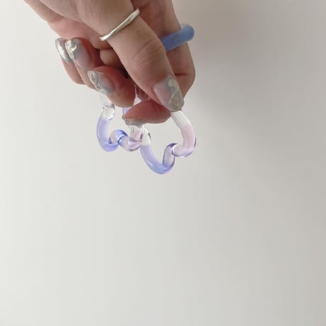 glassflower(purple,pink,blue)