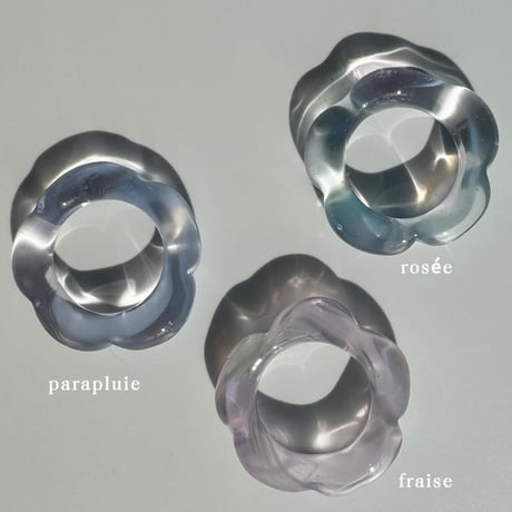 【再販なし】 flowerring ( rosée )
