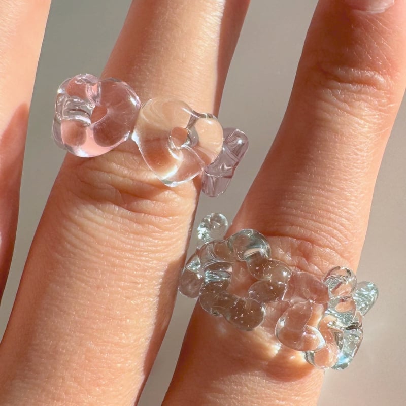 couronne ring ( pétille/☆ ) | printemps