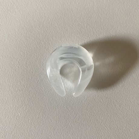 【再販なし】glass earcuff(2color)