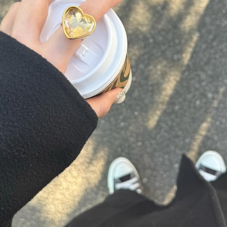 printempsheart925ring / gold