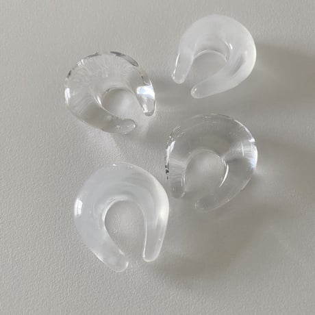【再販なし】glass earcuff(2color)