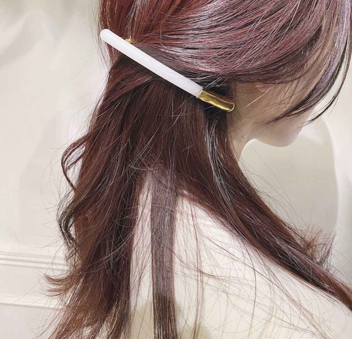 再販なし】stickhair925goldwhite | printemps