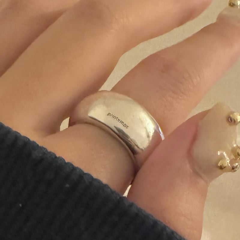 middle925ring(silver) | printemps