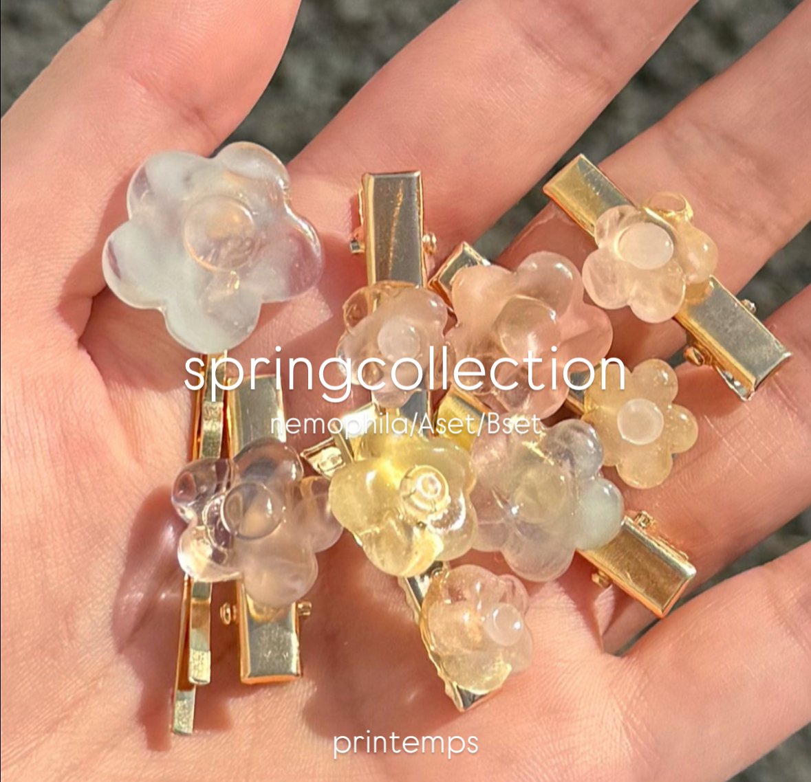 アクセサリー printemps gypsophilia925nc 受注】bouquet | printemps