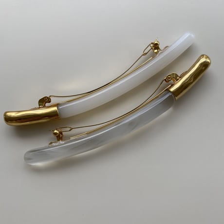 【再販なし】stickhair925goldwhite
