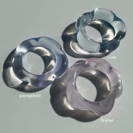 【再販なし】 flowerring ( rosée )