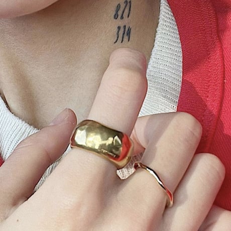 middle925ring(gold)