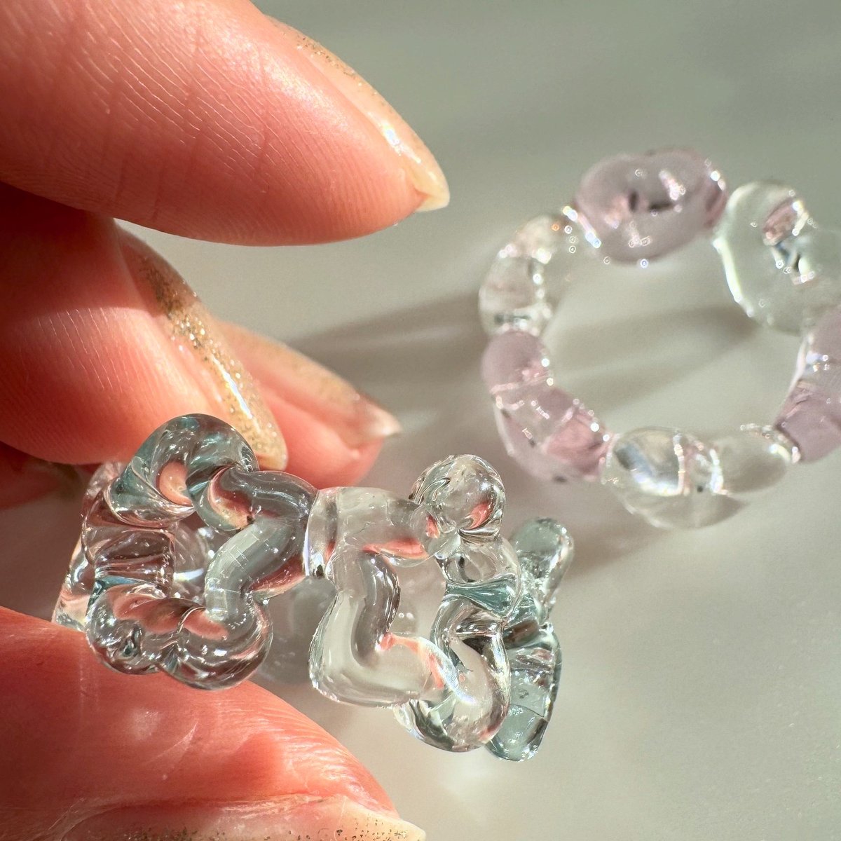 couronne ring ( pétille/☆ ) | printemps