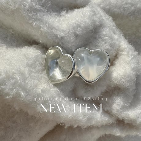 printempsheart925ring