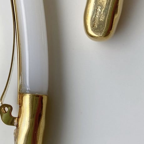 【再販なし】stickhair925goldwhite