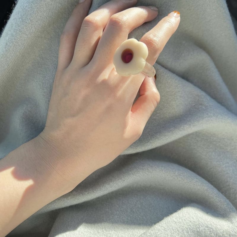 アクセサリー printemps candy flowerring milkpudding アクセサリー printemps candy flowerring milkpudding
