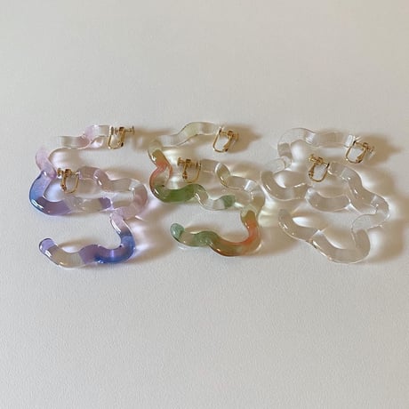 glassflower(purple,pink,blue)