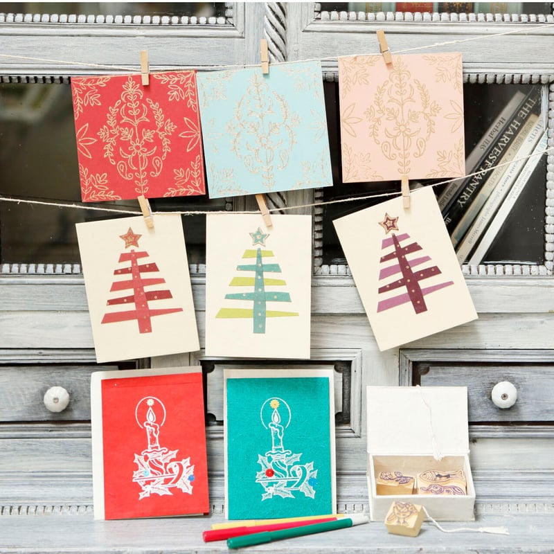 特別セット価格】クリスマスカード 3枚組｜50312 | Craftlink