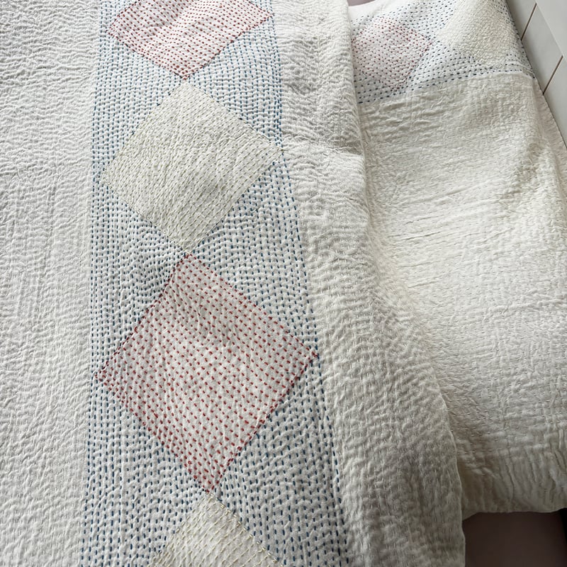 刺し子ベッドカバー ダイヤ｜39714 | Craftlink オンラインショップ