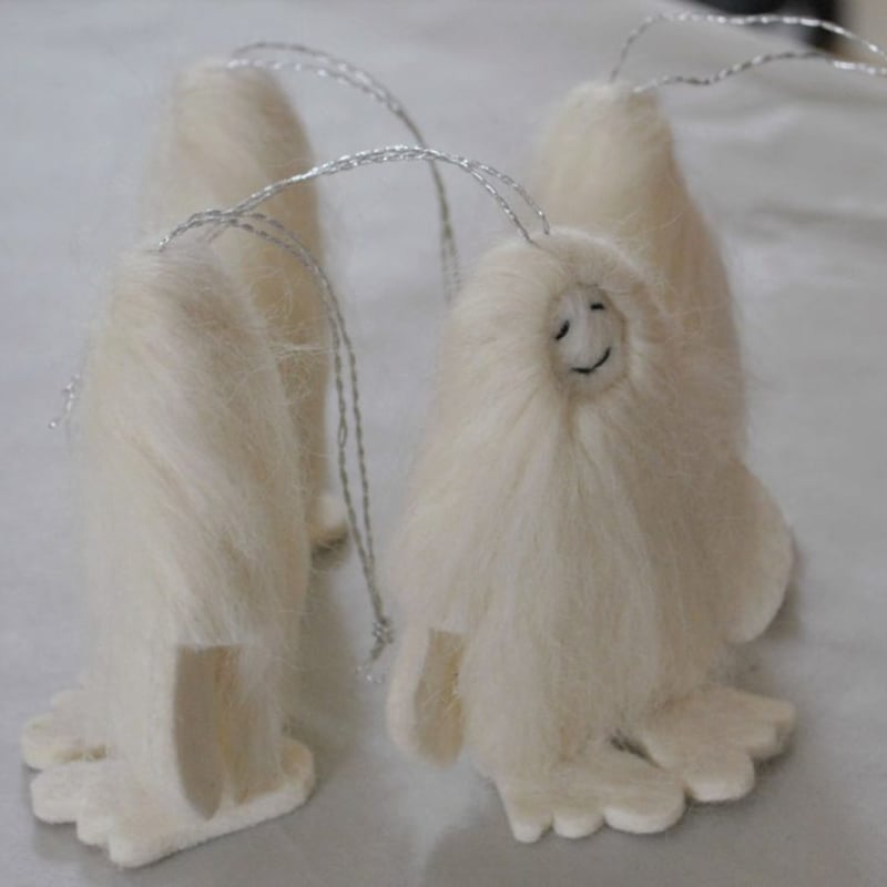 フェルトマスコットイエティ 白｜15123 | Craftlink オンラインショップ