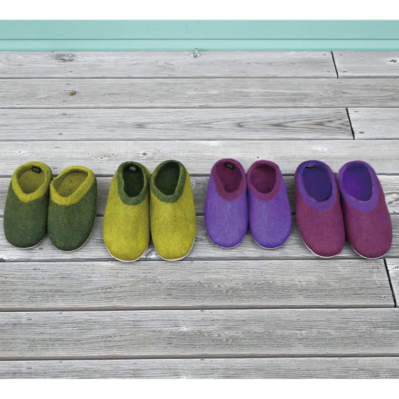 羊毛フェルトのあったかスリッポン | Craftlink オンラインショップ