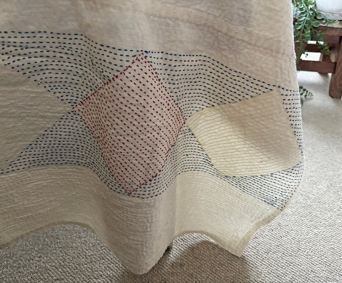 刺し子ベッドカバー ダイヤ｜39714 | Craftlink オンラインショップ
