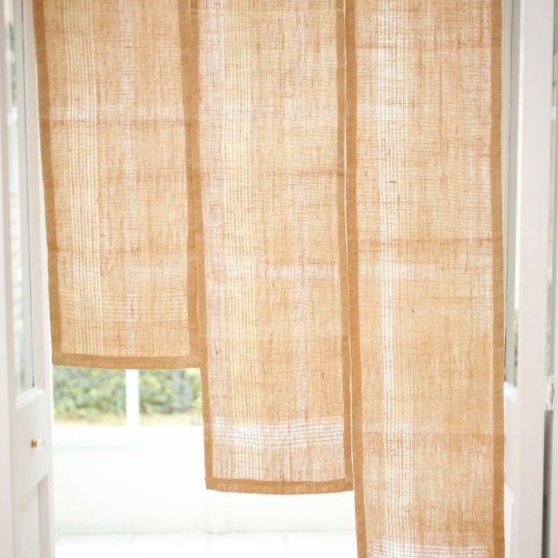 透かしのれん　ハンドメイド ジュート透かしのれん（100cm・125cm・150cm） | Craftlink