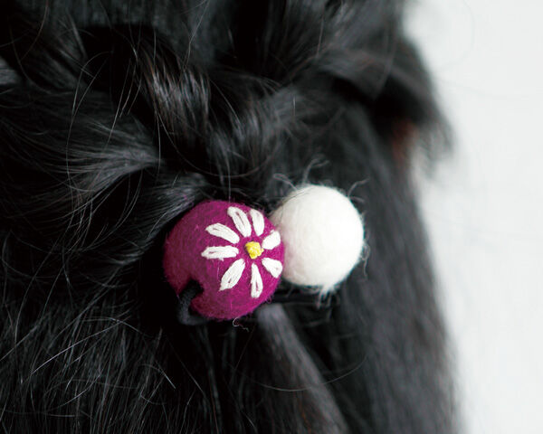 フェルトのヘアゴム | Craftlink オンラインショップ
