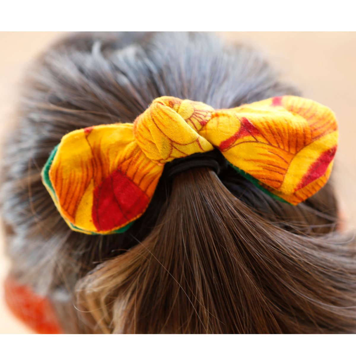 リユースサリーのリボンヘアゴム｜17114 | Craftlink オンラインショップ