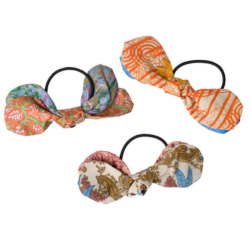 リユースサリーのリボンヘアゴム｜17114 | Craftlink オンラインショップ