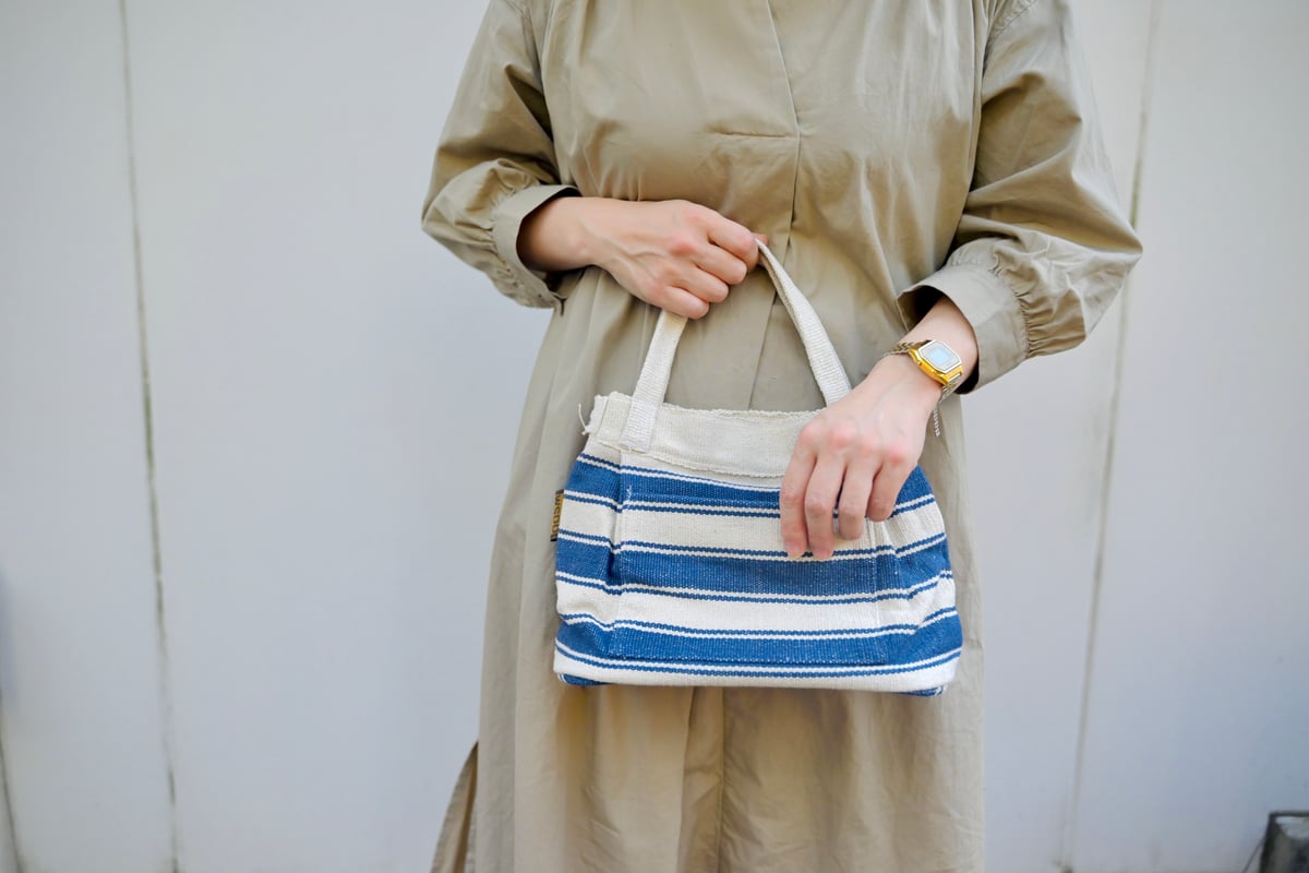 9月のお買い得商品】2wayバッグ マリンボーダー | 39115