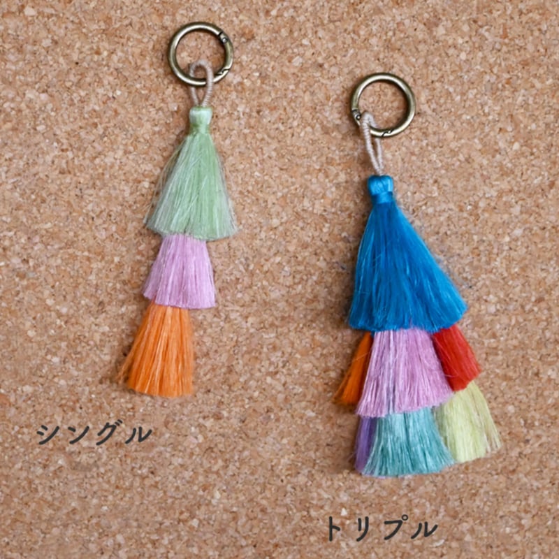 ジュートカラフルタッセル | Craftlink オンラインショップ