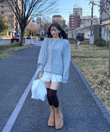 unju＋ original sweat  【dark gray】