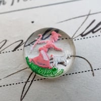 gk49◆1個◆チェコグラスインタリオカボション13mm マザーグース＊小さな羊飼い＊