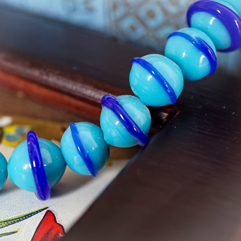 no.0170 ガラス職人のハンドメイドビーズとツイストバンブー Amazon | PH PandaHall 約2280個 竹ビーズ ツイスト竹ビーズ 筒状