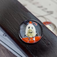 gk48◆1個◆チェコグラスインタリオカボション13mm マザーグース＊ハンプティ・ダンプティ＊