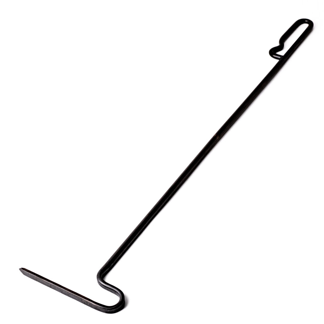 ディズヌフ DIXNEUF スコップ ほうき 火掻き棒 火鋏 薪ストーブ 鉄製 火搔き棒 約73cm 火かき棒 灰掻き 灰かき棒 焚火 暖炉 薪ストーブ