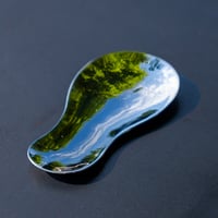 【丹念な手作業で仕上げたステンレススプーン】アイスクリーム 茶さじ 調味料スプーン 錆に強いSUS304使用 工房直送の一点物 バフ仕上げ