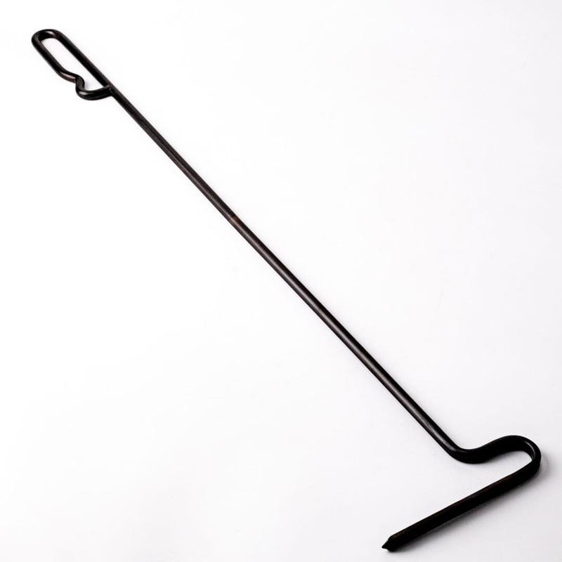 火かき棒 鉄製 火搔き棒 約73cm 火かき棒 灰掻き 灰かき棒 焚火 暖炉 薪ストーブ