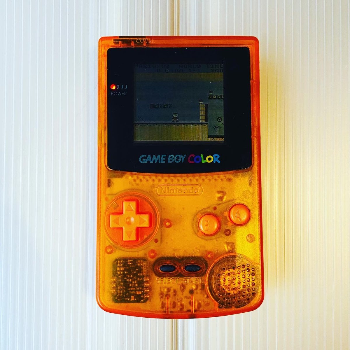 Gameboy Color Transparent Orange Custom | DMG S