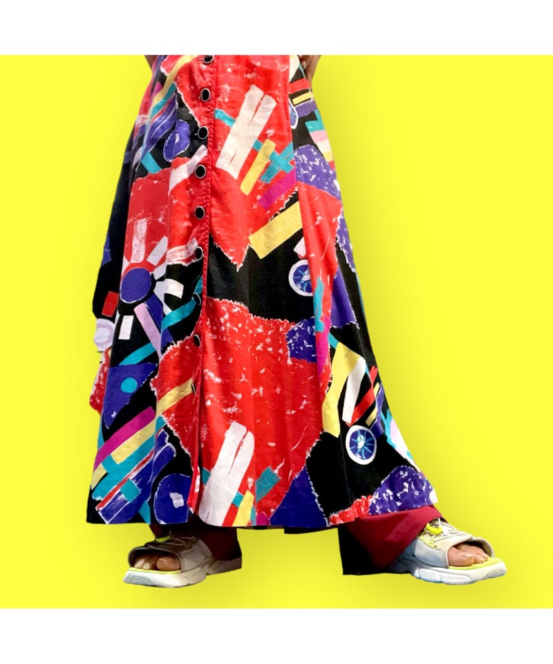 80's JEANNE MARC vintage dress/2185 | WARP webs