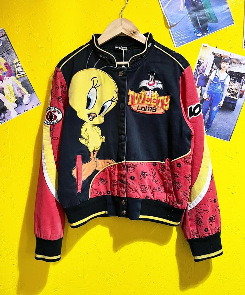 LOT29 TWEETY Racing jacket/3190 | 古着と雑貨パンダ