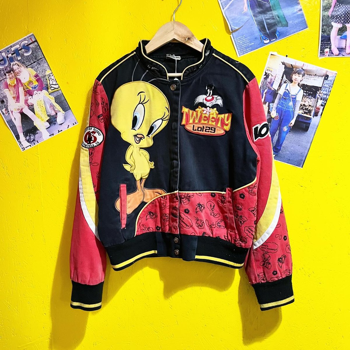 LOT29 TWEETY Racing jacket/3190 | 古着と雑貨パンダ
