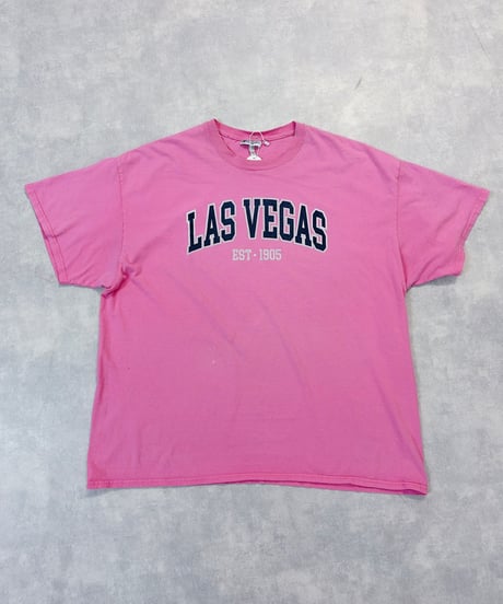LASVEGAS pink BIG Tee/4463