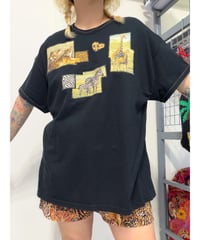 animal patchwork Tee/4469