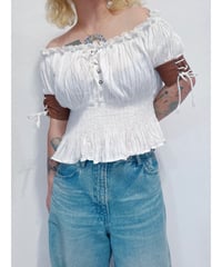 Tyrolean laceup tops/3348