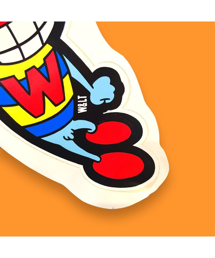 W.&L.T. ノベルティ 4点セット キーホルダー ステッカー パクパクくん W.&L.T. ノベルティ 4点セット キーホルダー ステッカー