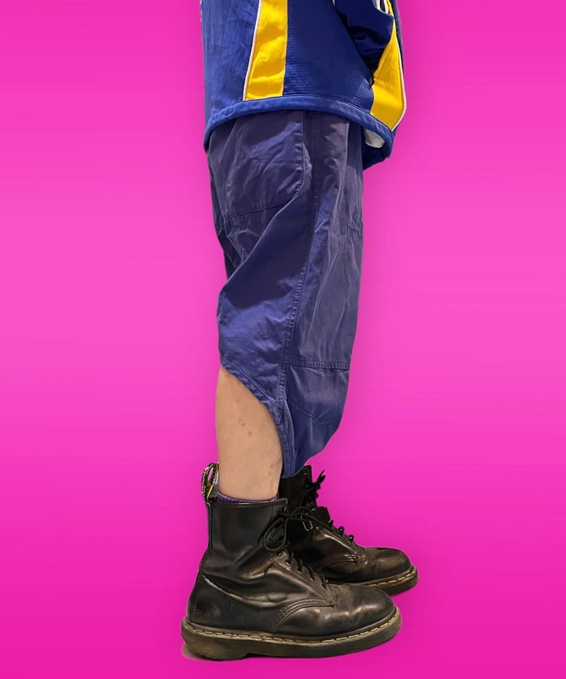 リフレクター付き黒ハーフパンツ 善悪 リフレクター(反射) HALF PANTS black | REAL ONLINE SHOP