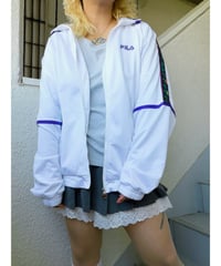 90's FILA Logo Tape track jacket/4391
